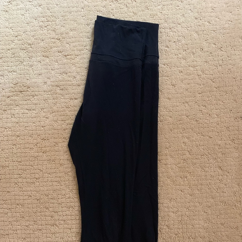 Lulu Align Crop Black Pants